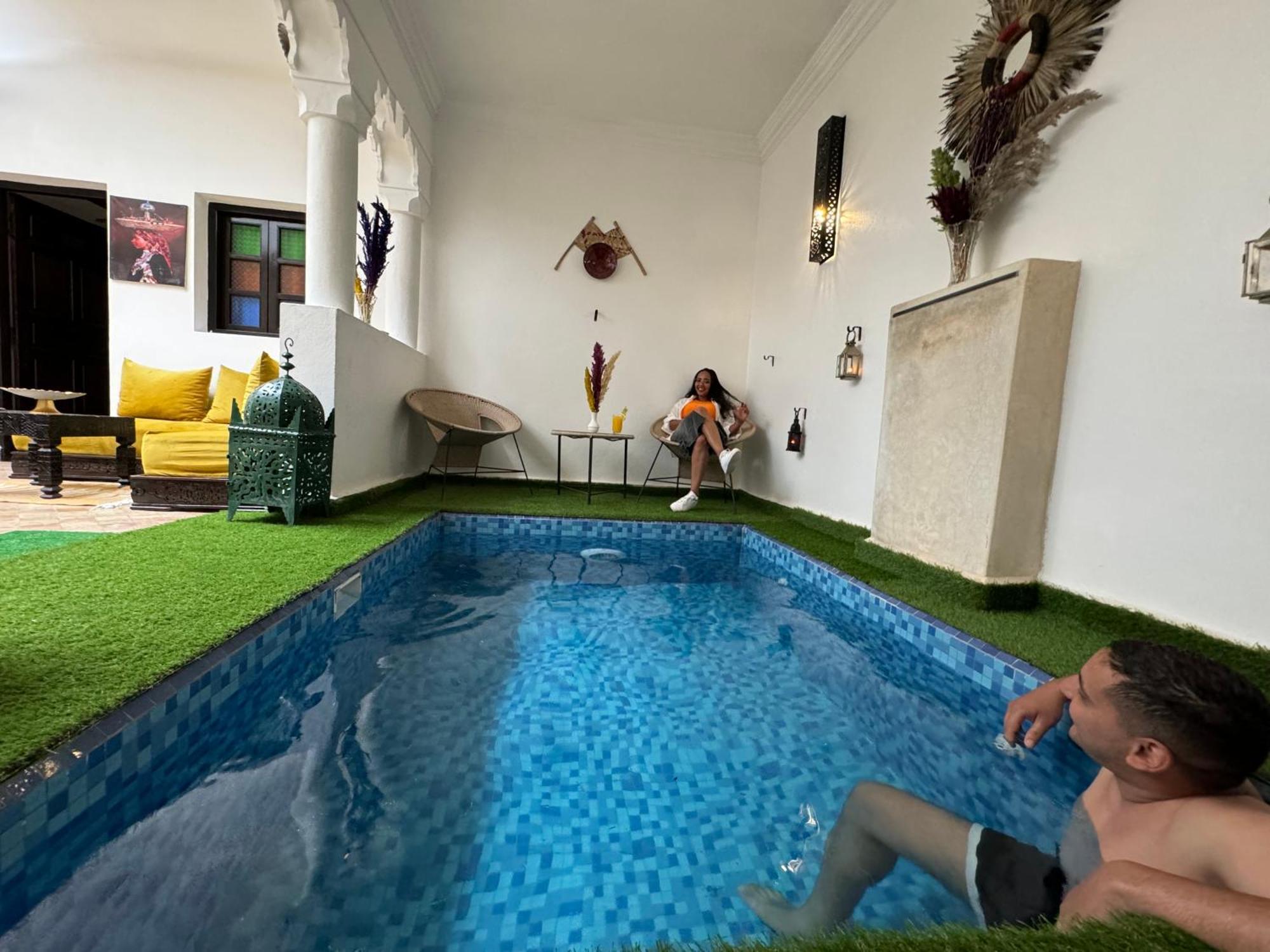 Riad Iklil Marrakesh Exteriör bild